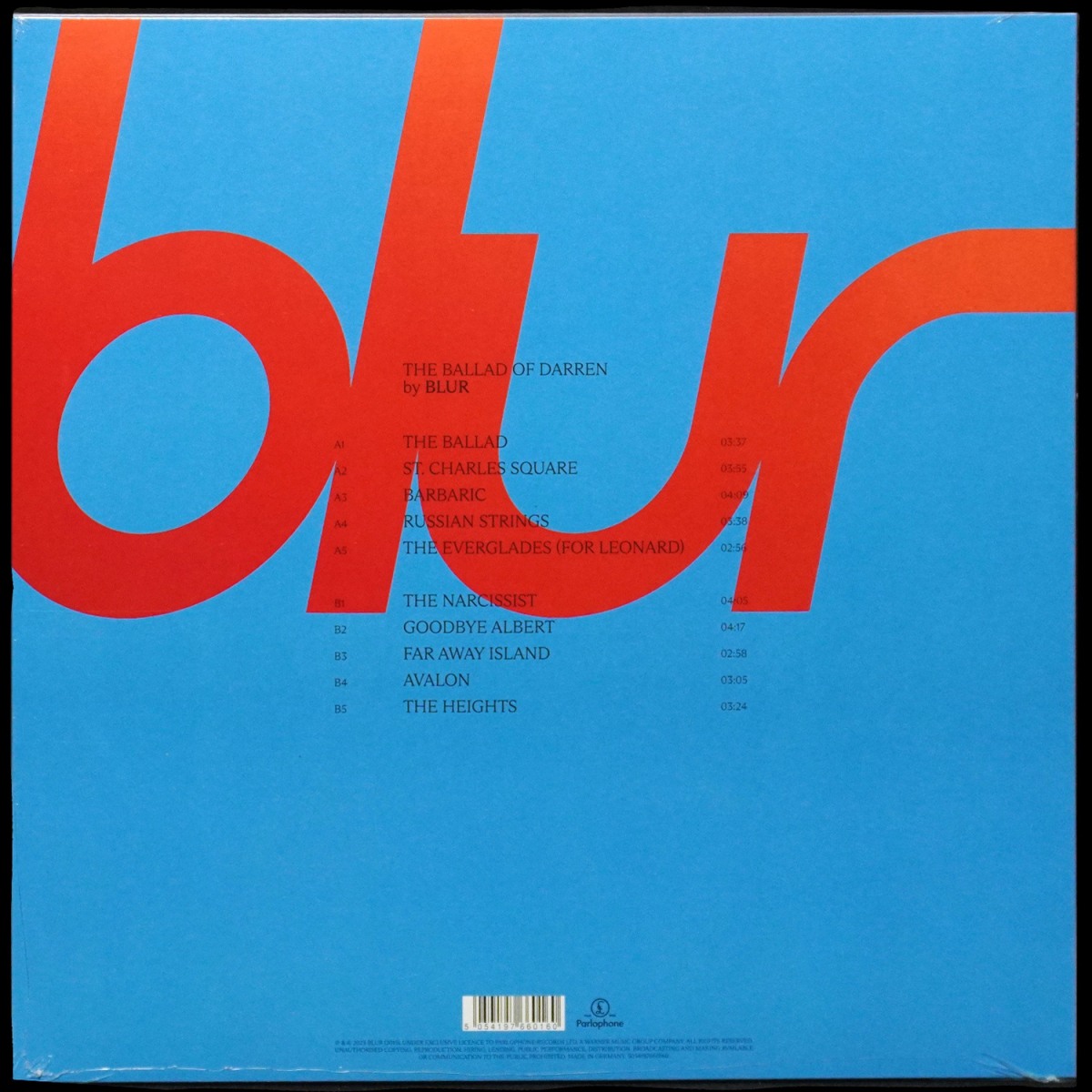 LP Blur — Ballad Of Darren фото 2