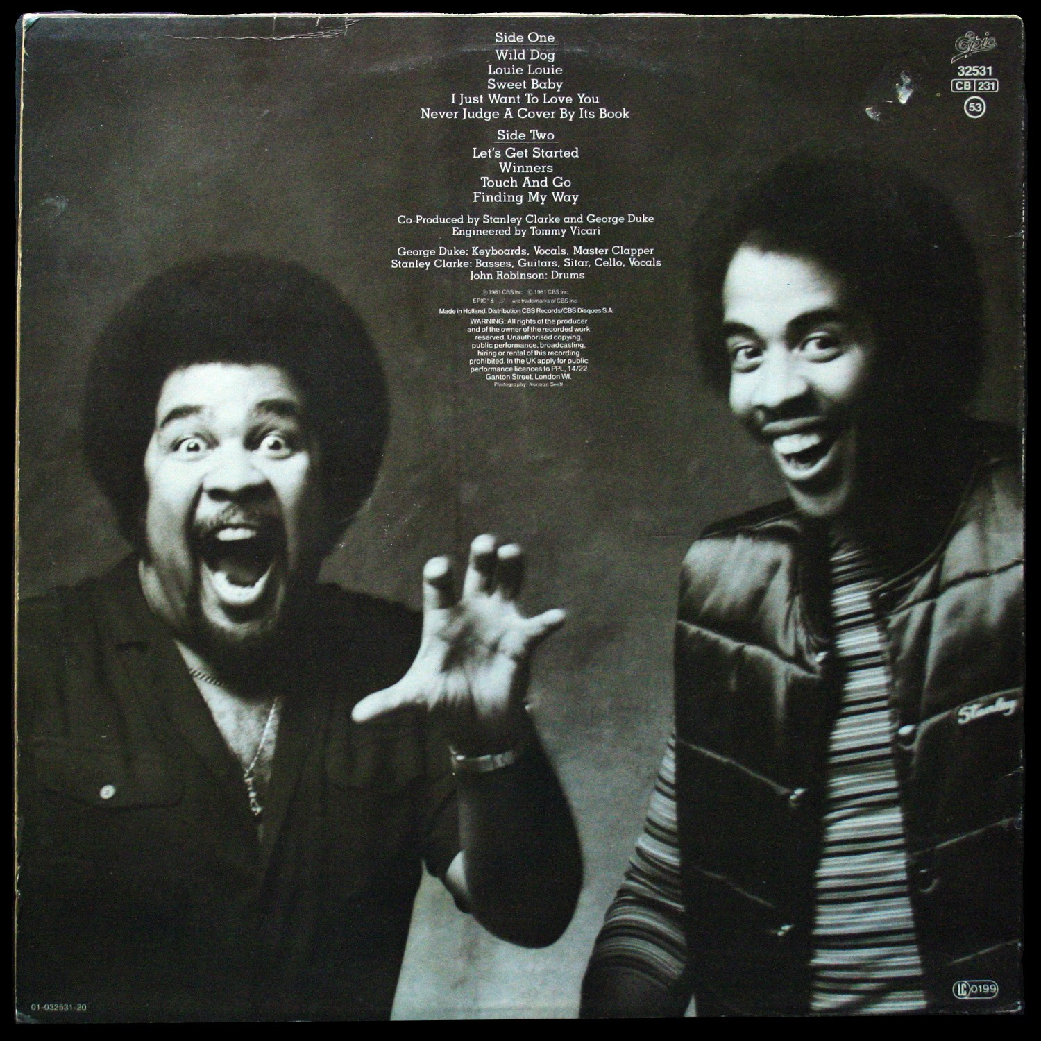 LP Stanley Clarke — Clarke / Duke Project фото 2