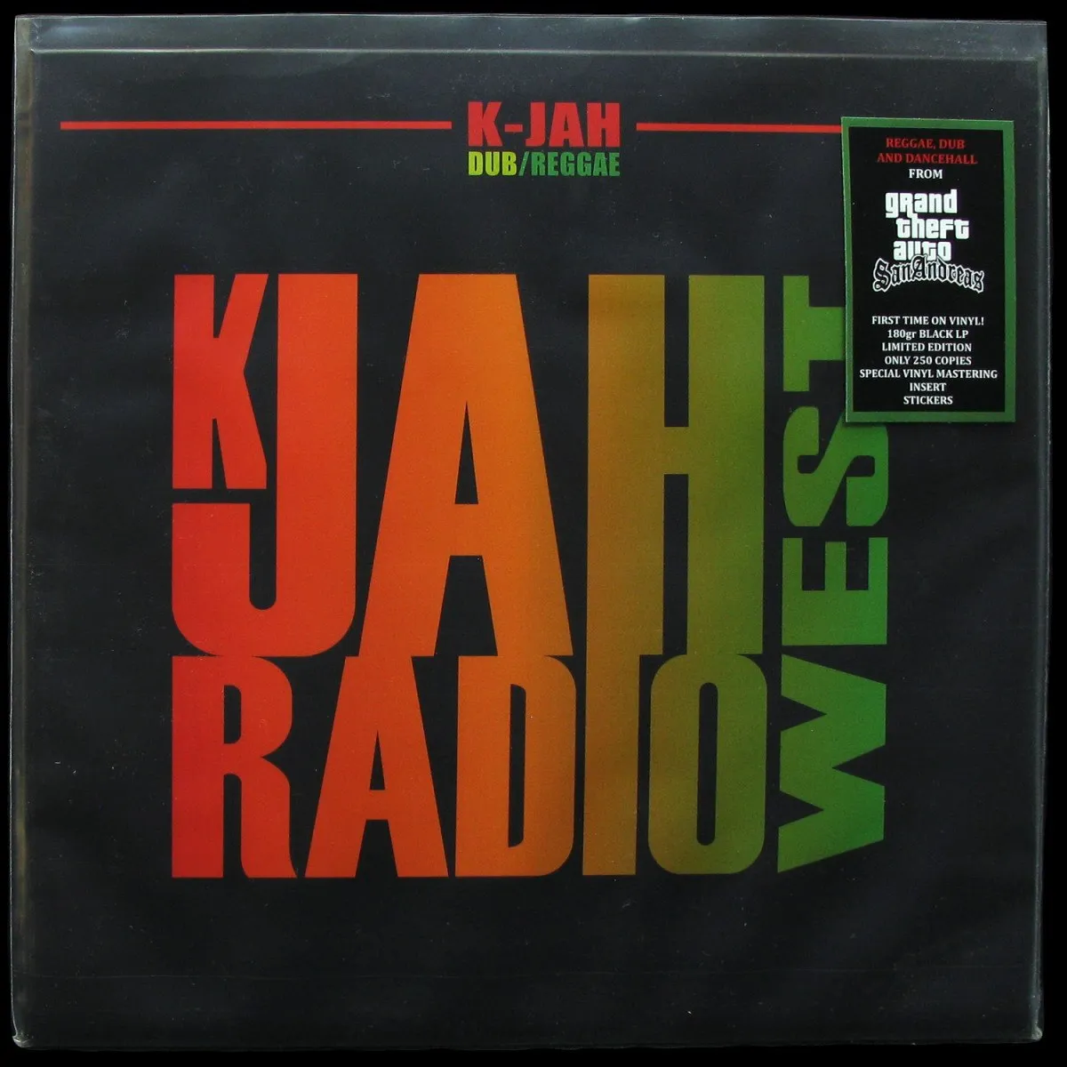 LP V/A — K-JAH Radio West (Grand Theft Auto: San Andreas Soundtrack) фото