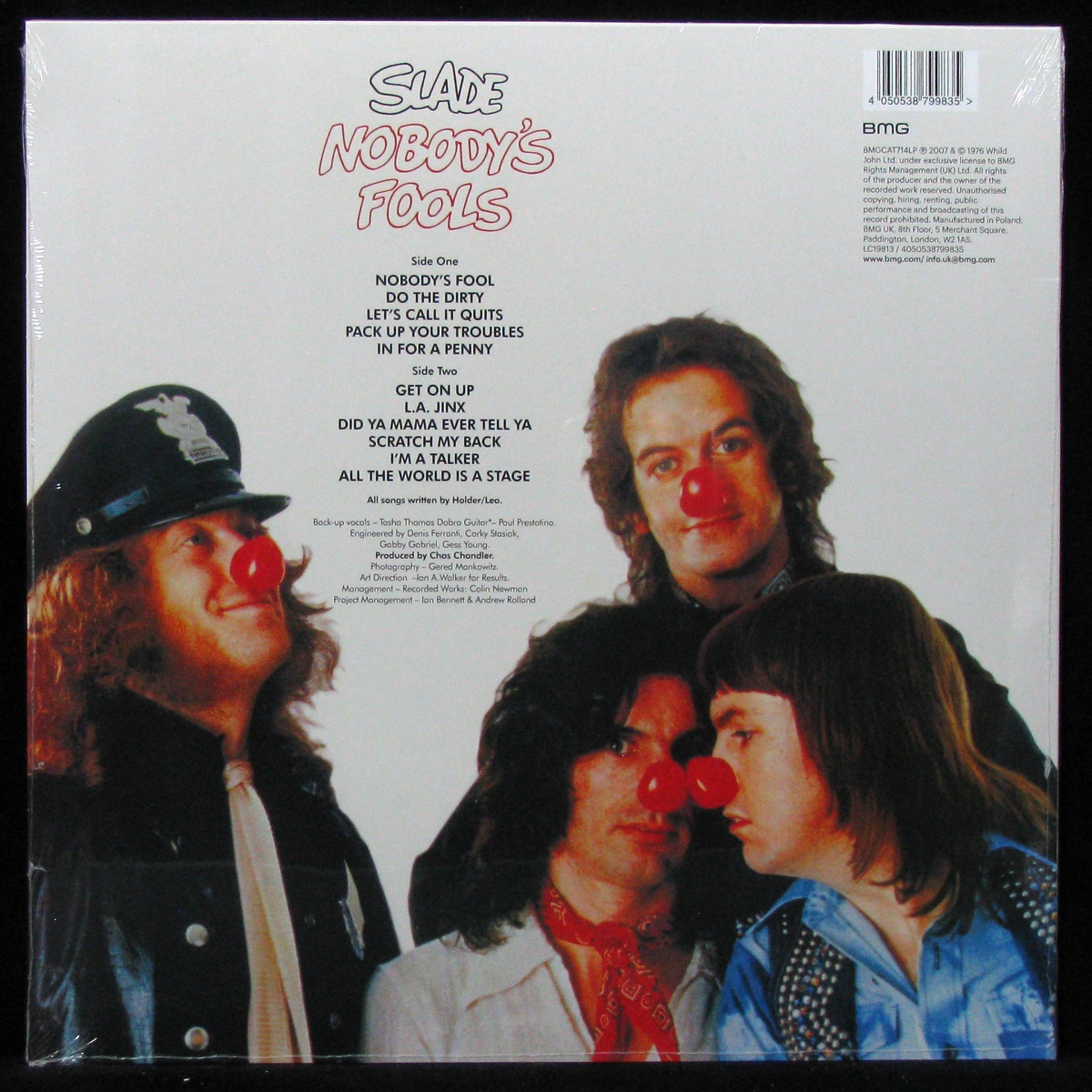 LP Slade — Nobody's Fools (цветной винил) фото 2