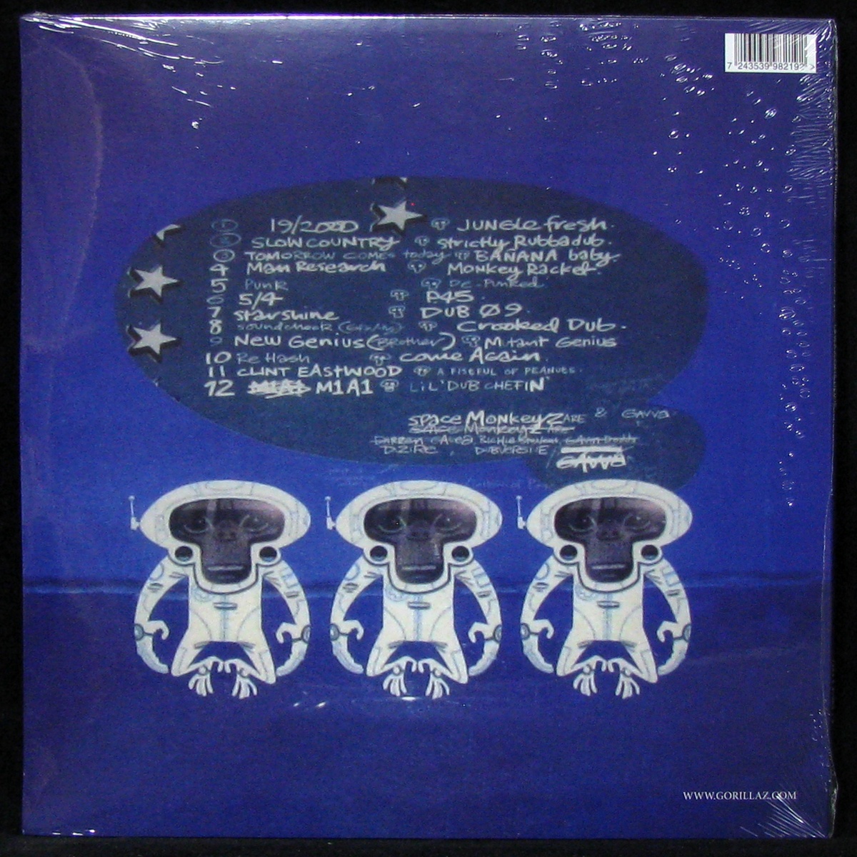 LP Spacemonkeyz — Laika Come Home (2LP, цветной винил) фото 2
