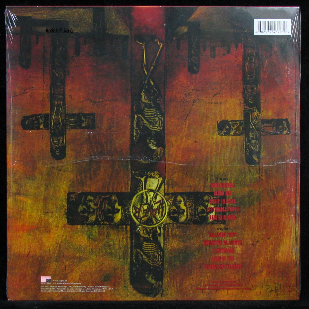 LP Slayer — Seasons In The Abyss фото 2