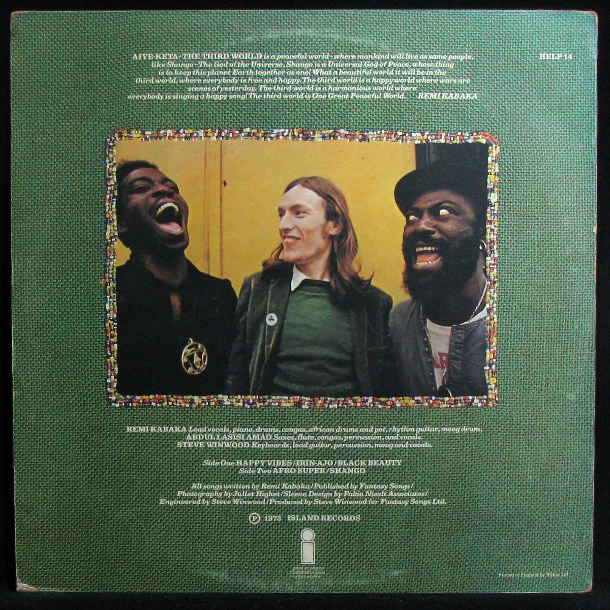 LP Third World — Aiye-Keta фото 2