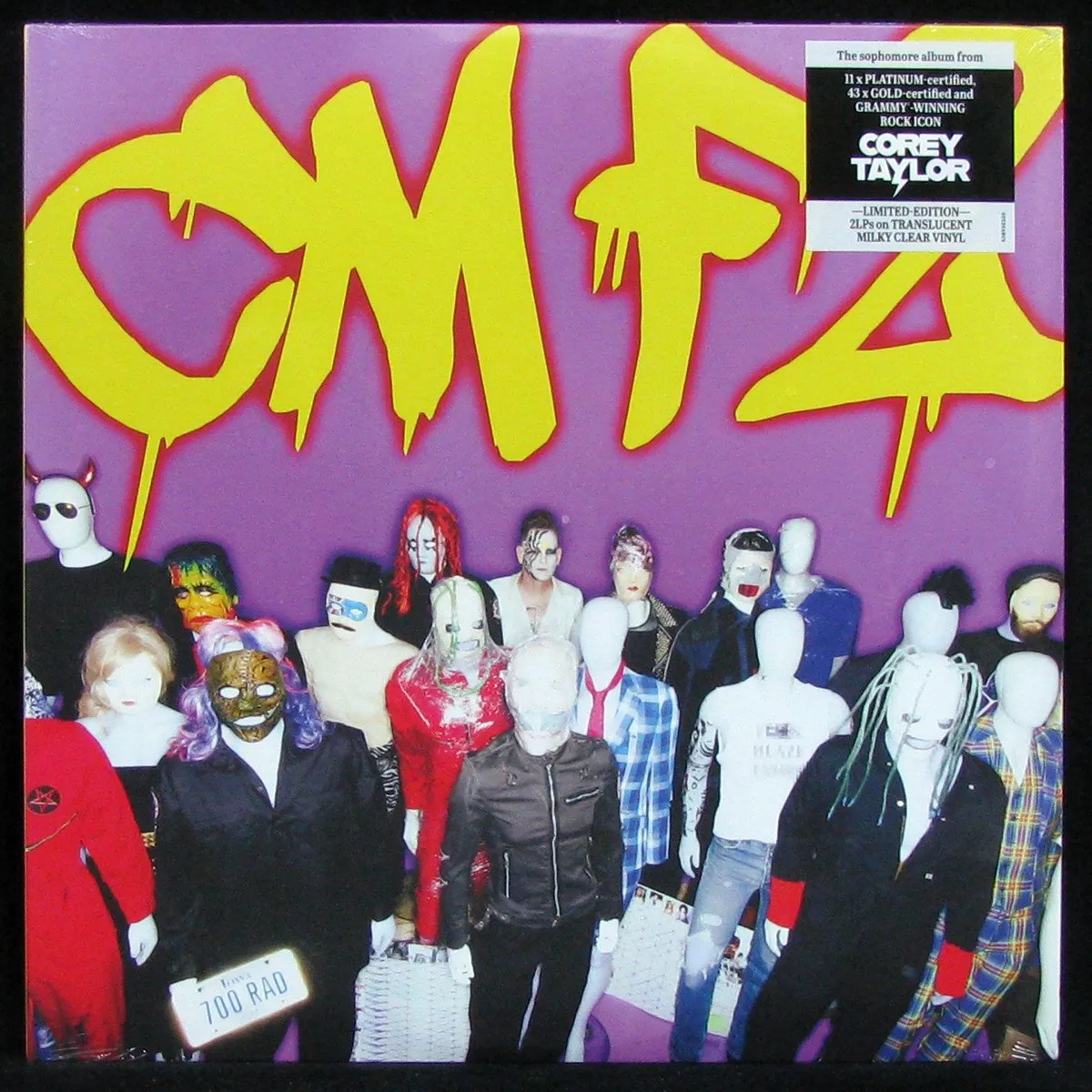 LP Corey Taylor — CMF2 (2LP, цветной винил) фото