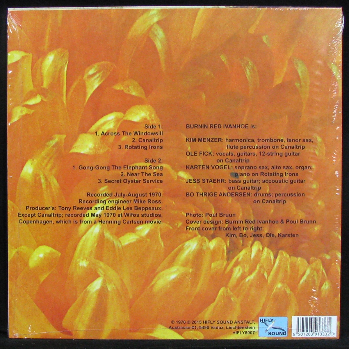 LP Burnin Red Ivanhoe — Burnin Red Ivanhoe (цветной винил) фото 2