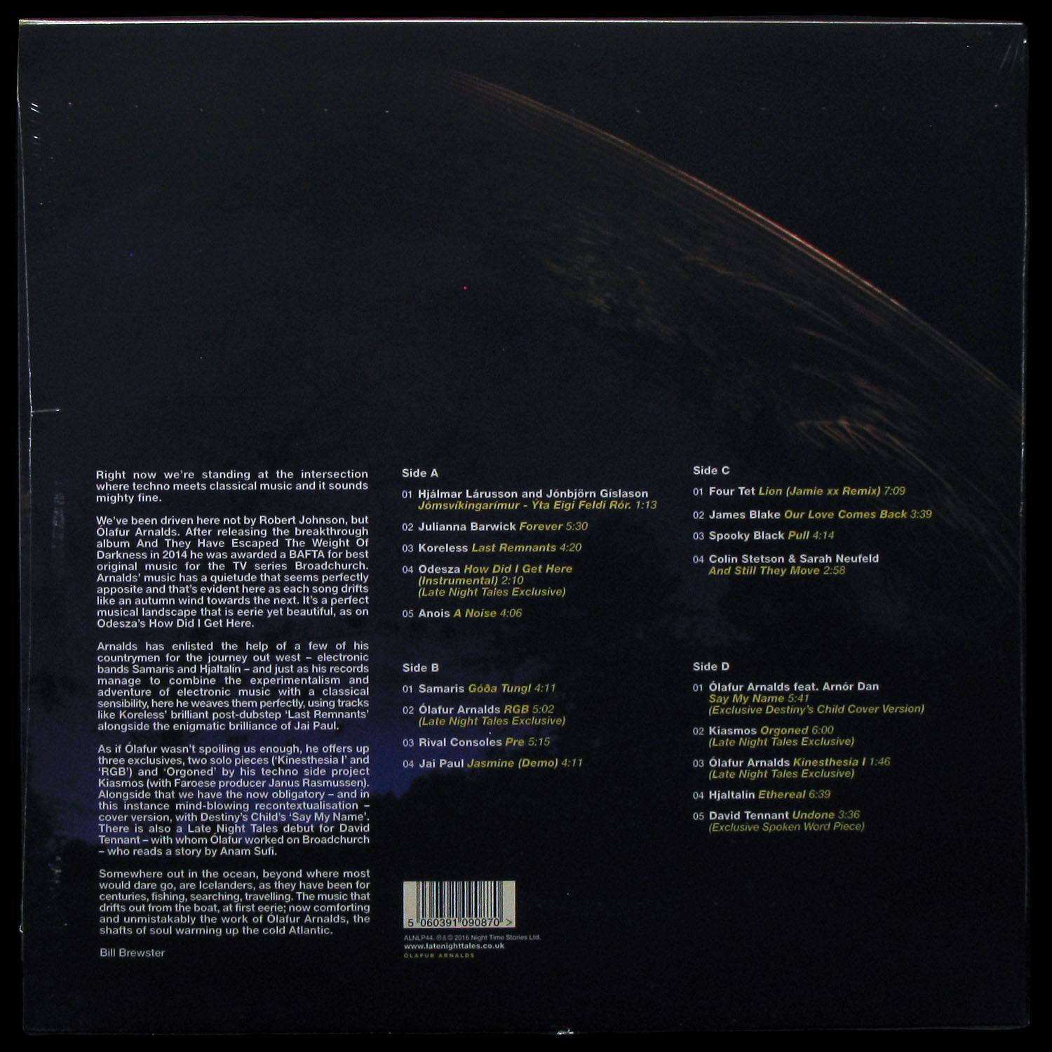 LP Olafur Arnalds — LateNightTales (2LP) фото 2