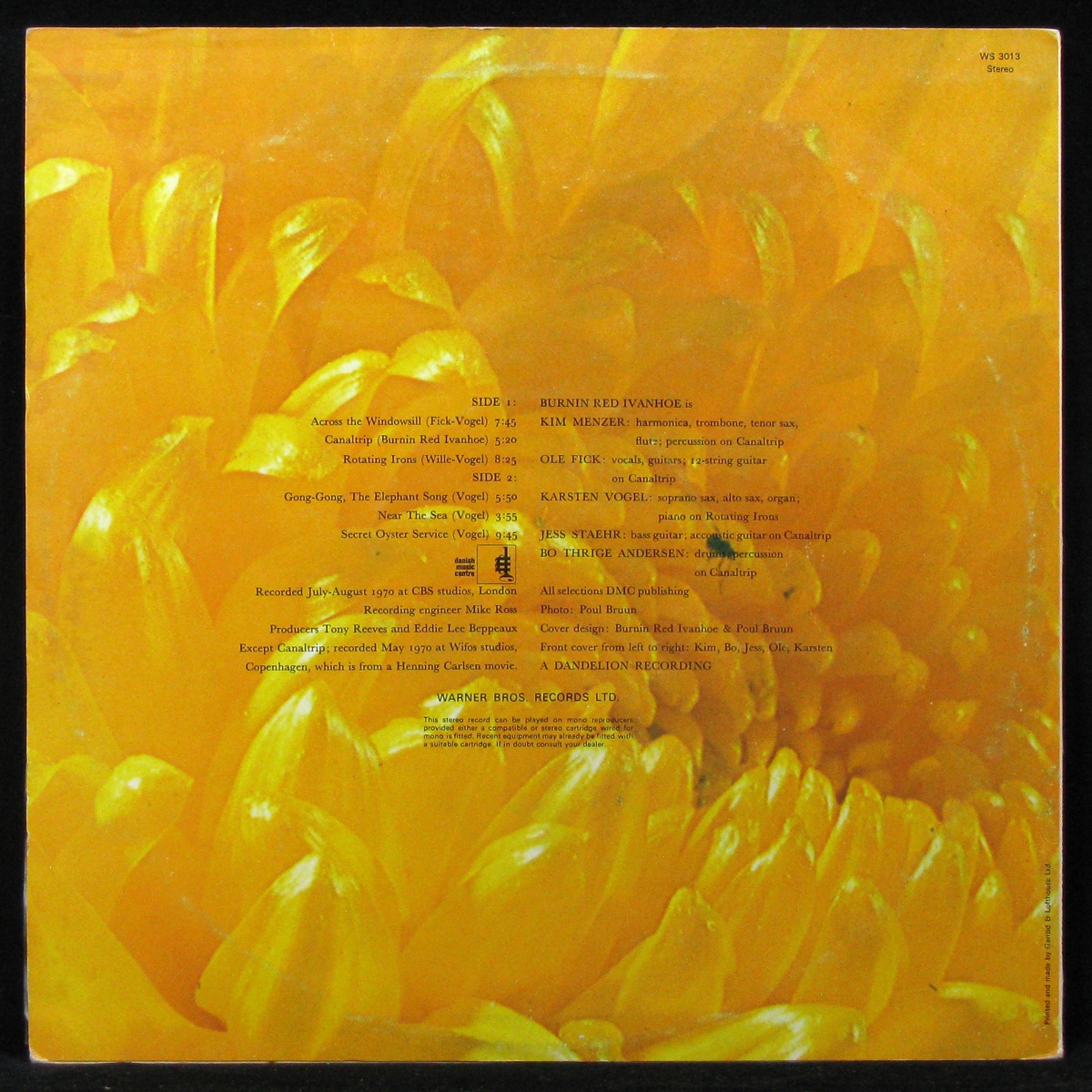 LP Burnin Red Ivanhoe — Burnin Red Ivanhoe фото 2