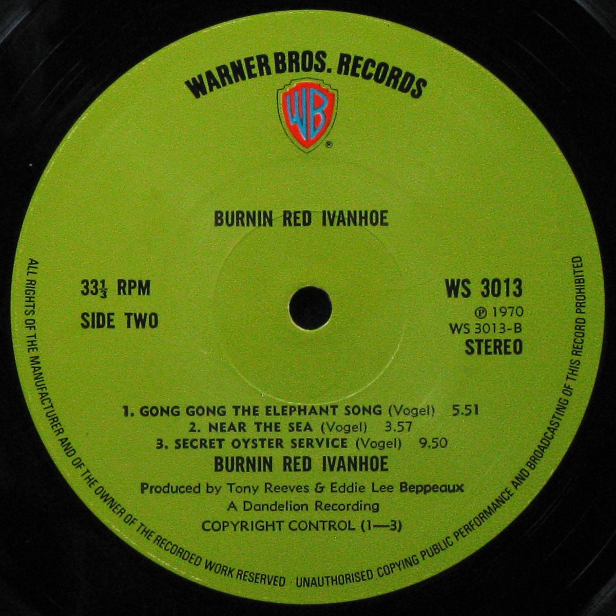 LP Burnin Red Ivanhoe — Burnin Red Ivanhoe фото 4