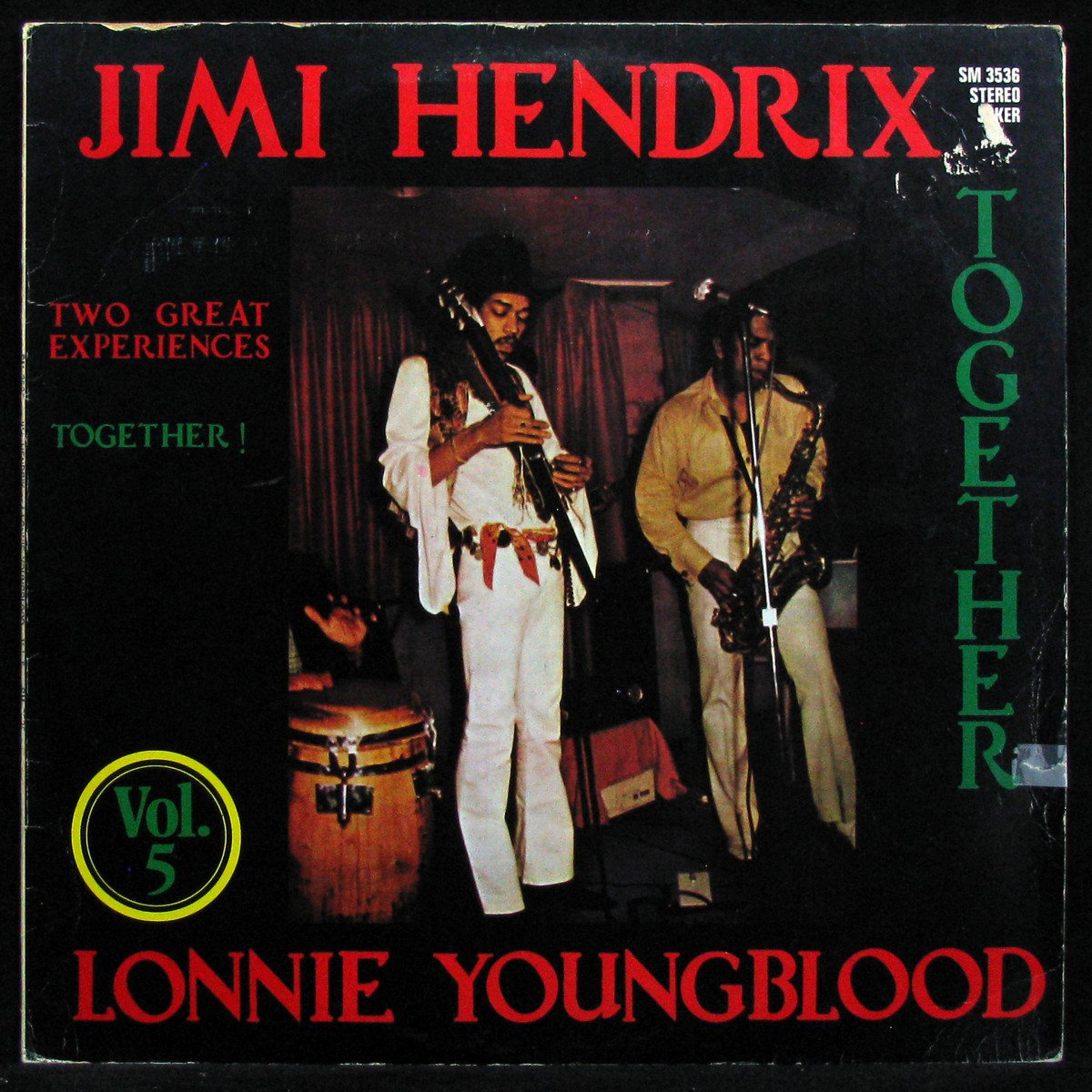 LP Jimi Hendrix / Lonnie Youngblood — Together (Vol. 5) фото