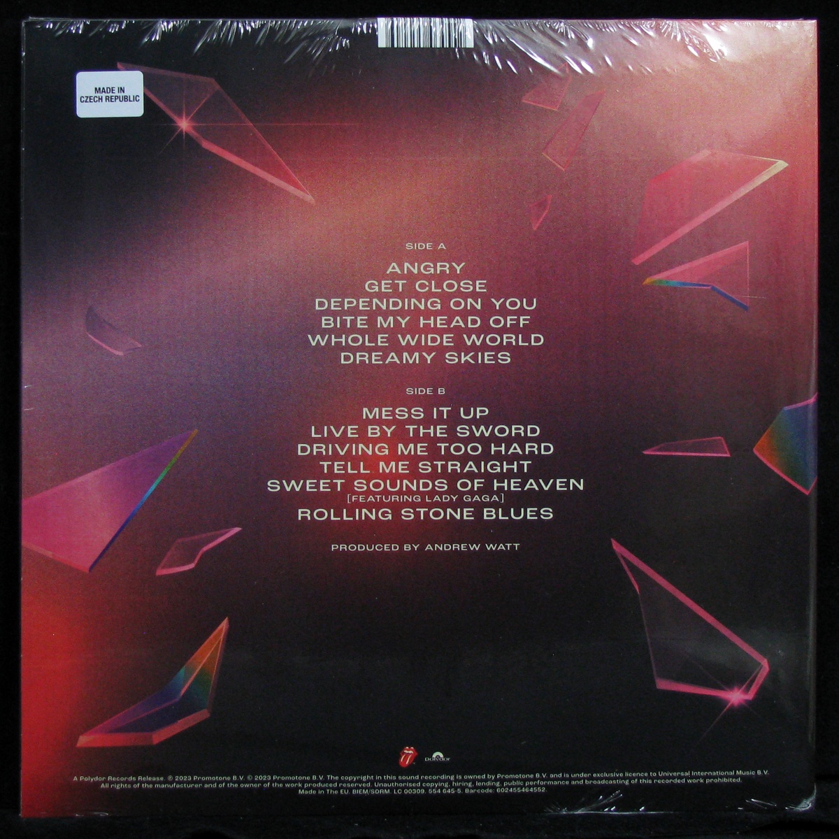 LP Rolling Stones — Hackney Diamonds фото 2