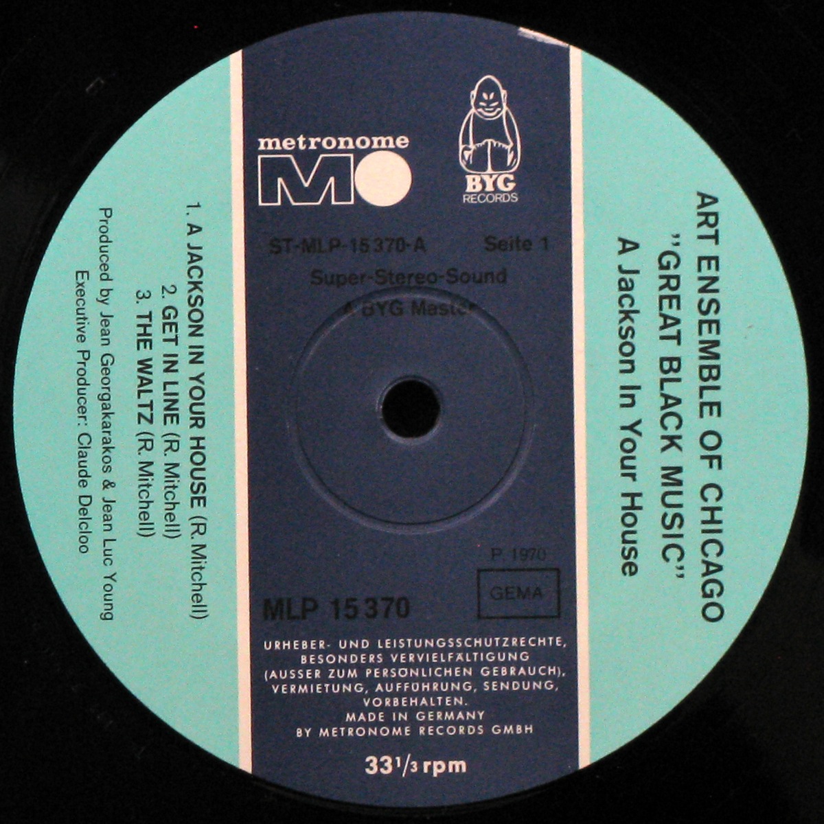 LP Art Ensemble Of Chicago — A Jackson In Your House фото 3