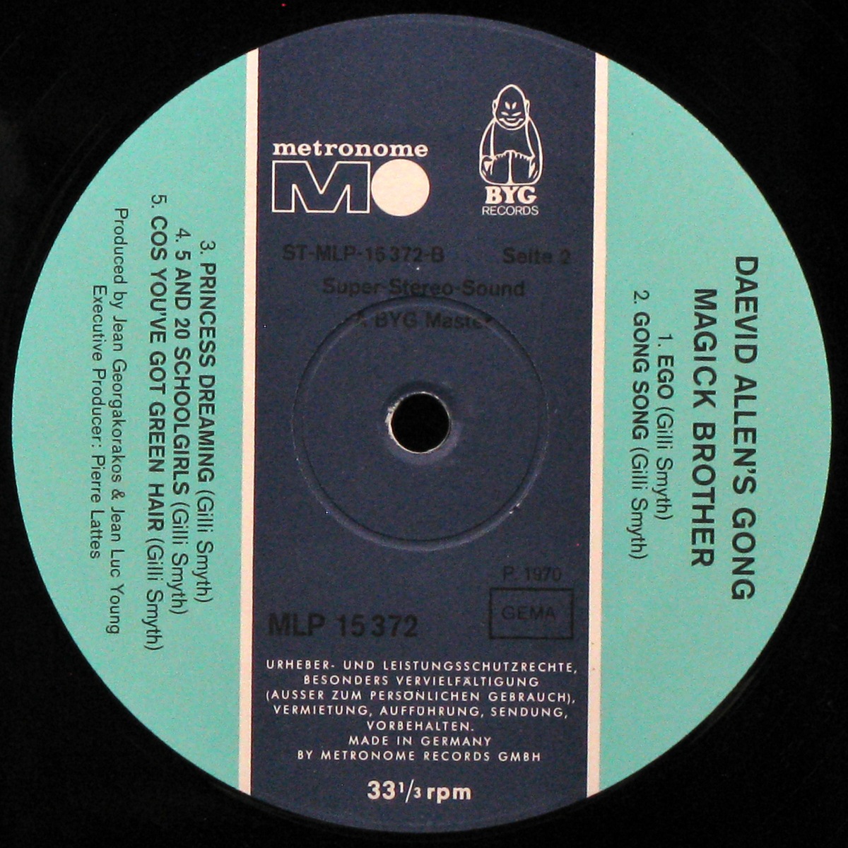 LP Gong — Magick Brother фото 5