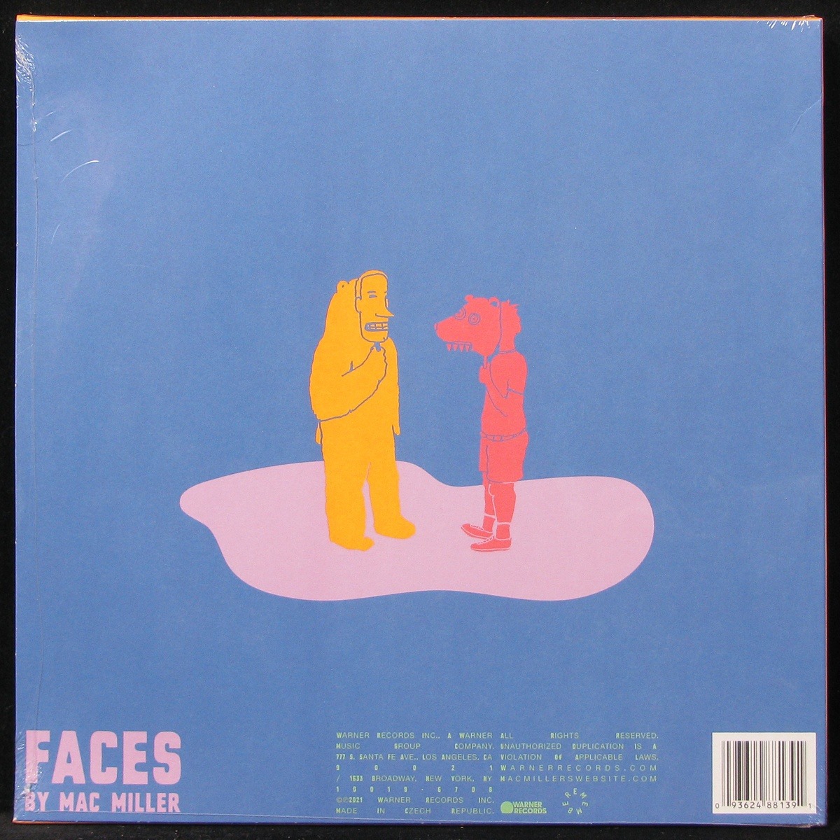 LP Mac Miller — Faces (3LP, yellow vinyl) фото 2