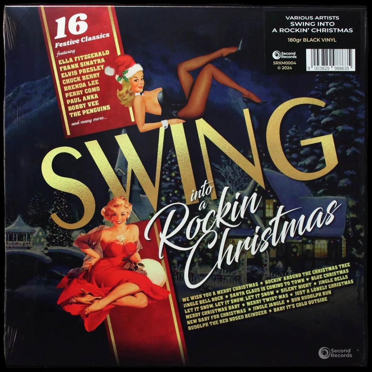 LP V/A — Swing Into A Rockin Christmas фото