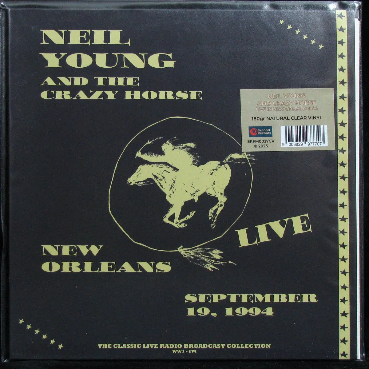 LP Neil Young — Live In New Orleans 1994 (цветной винил) фото