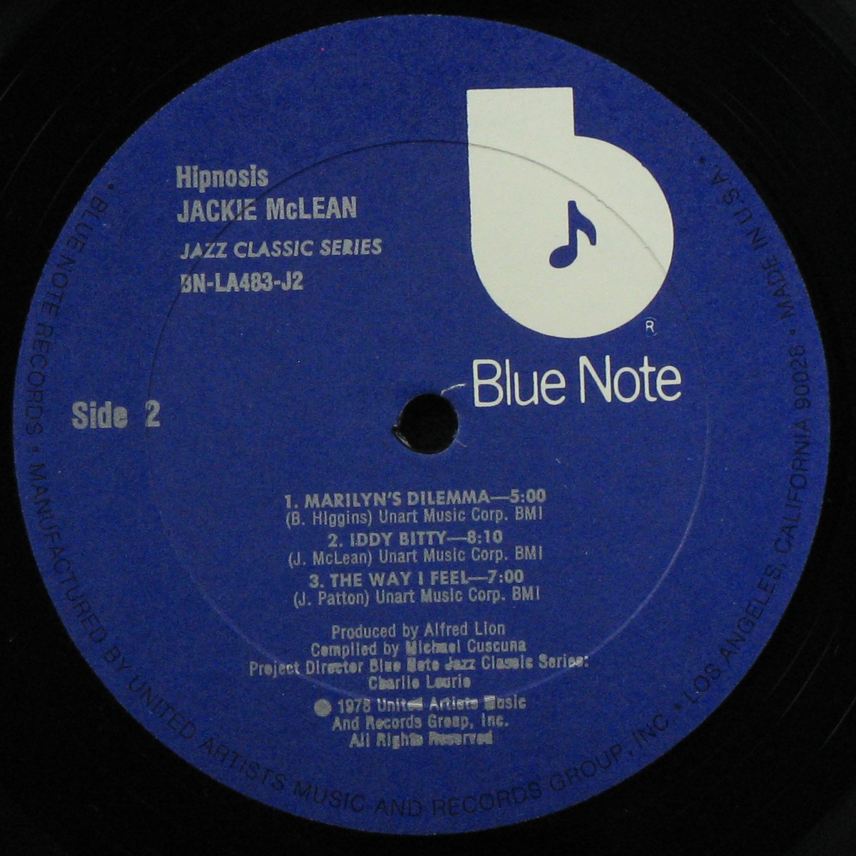 LP Jackie McLean — Hipnosis (2LP) фото 5