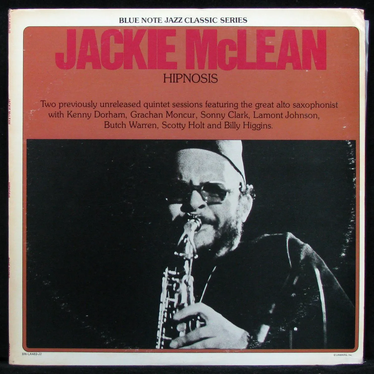 LP Jackie McLean — Hipnosis (2LP) фото
