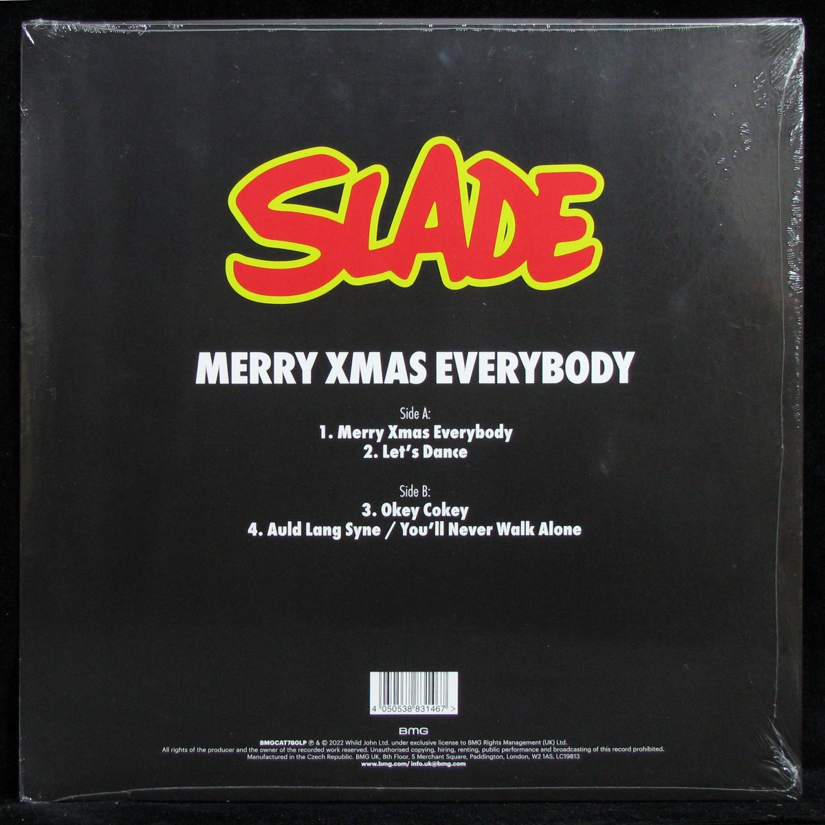 LP Slade — Merry Xmas Everybody (цветной винил, сингл) фото 2