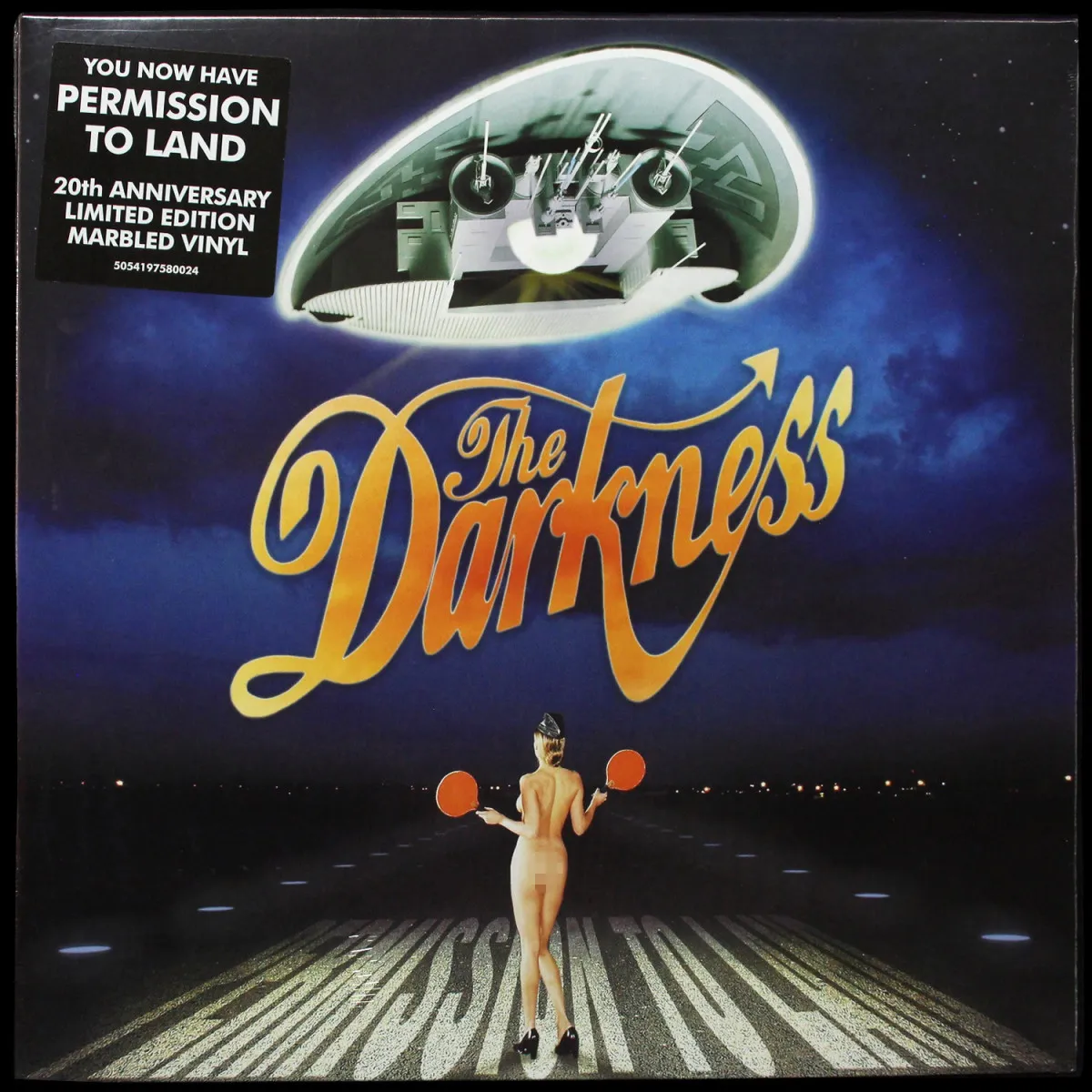 LP Darkness — Permission To Land (+ постер, цветной винил) фото