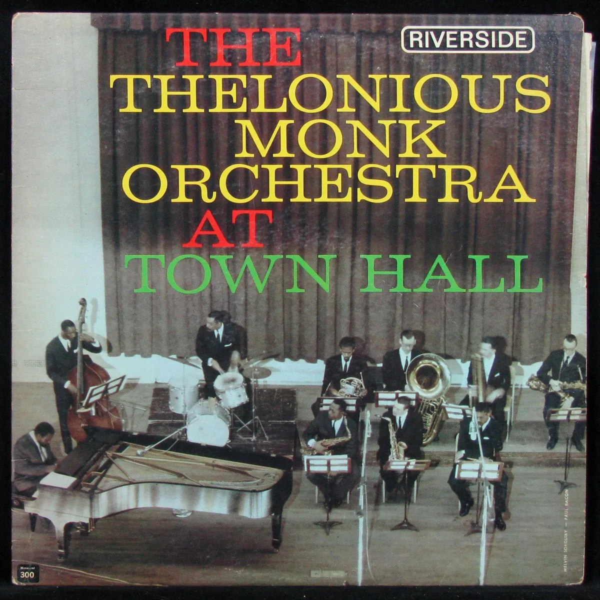 LP Thelonious Monk Orchestra — At Town Hall (моно) фото