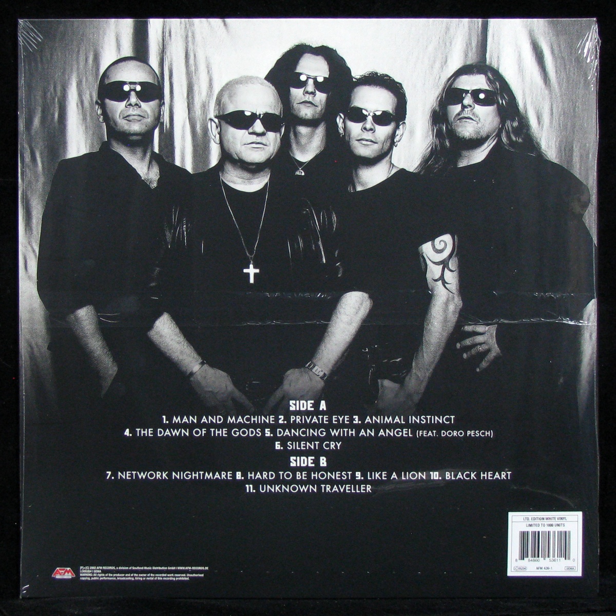 LP U.D.O. — Man And Machine (цветной винил) фото 2