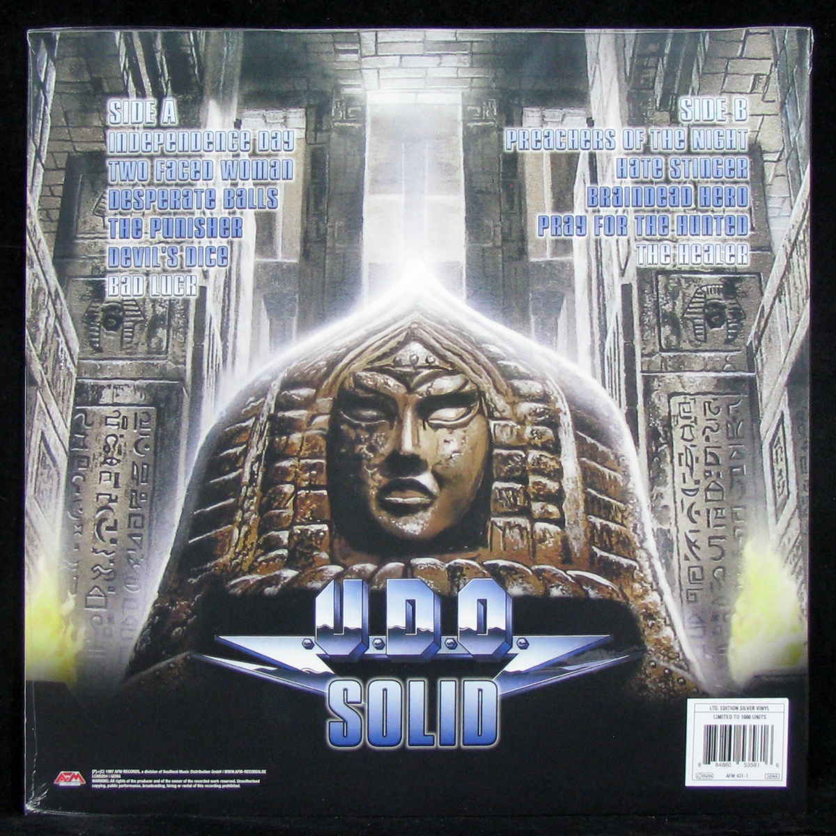 LP U.D.O. — Solid (цветной винил) фото 2