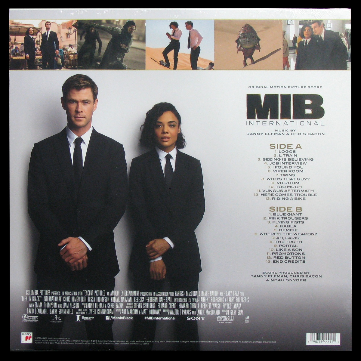 LP Danny Elfman / Chris Bacon — MIB International (Original Motion Picture Score) фото 2