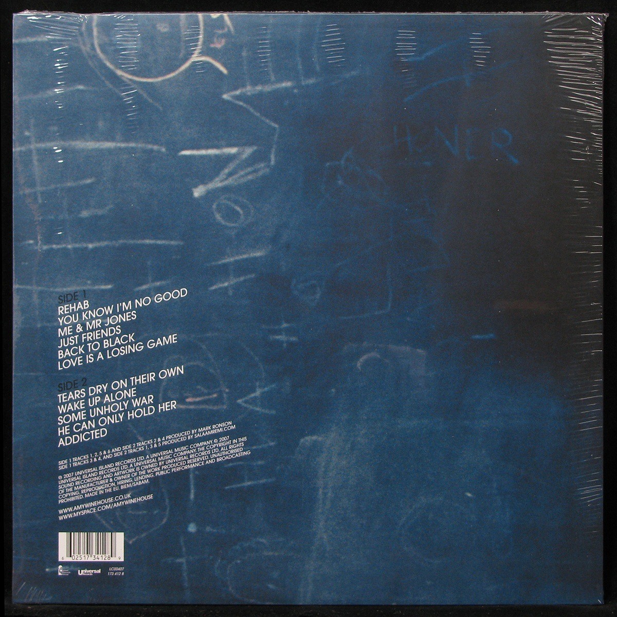 LP Amy Winehouse — Back To Black фото 2