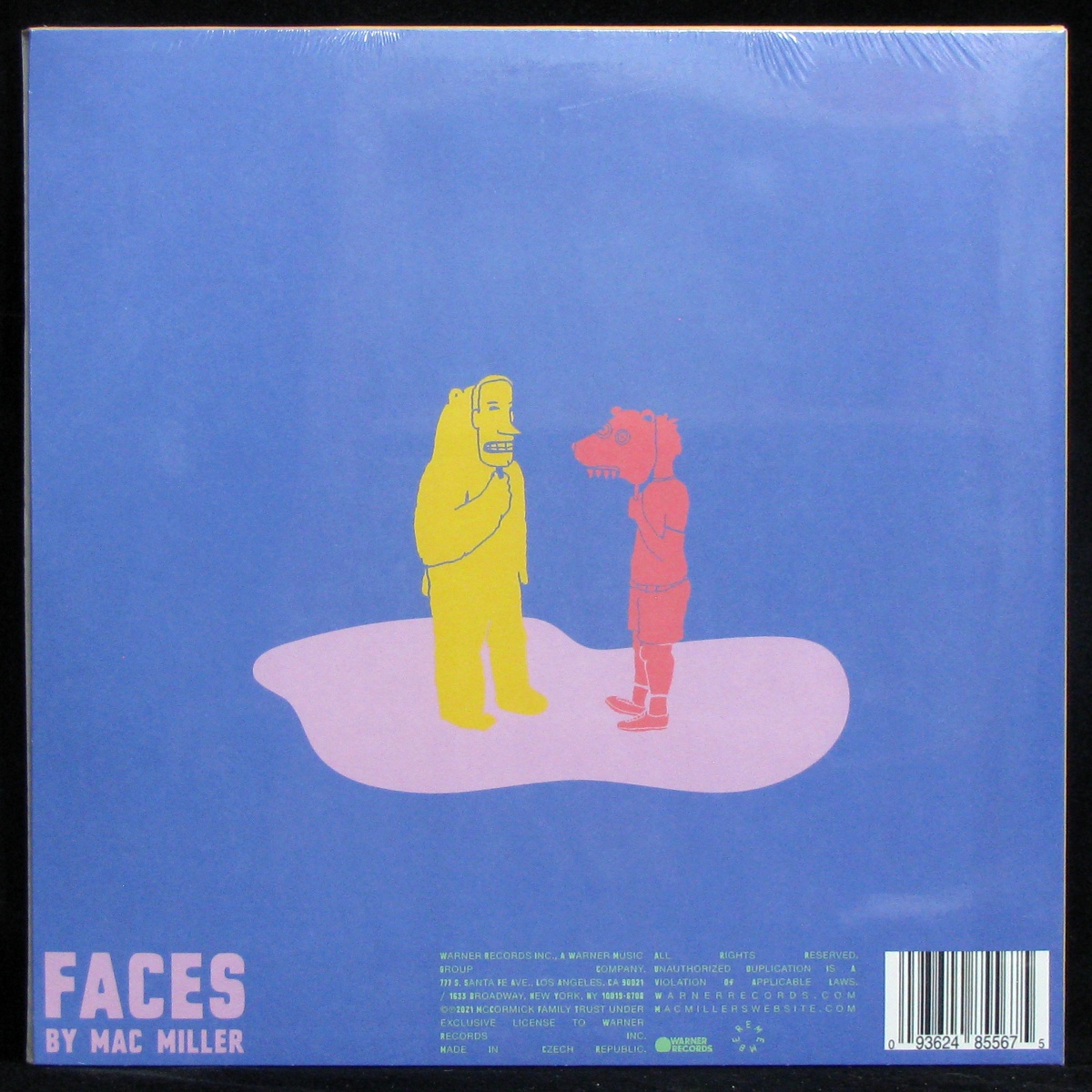LP Mac Miller — Faces (3LP, white vinyl) фото 2