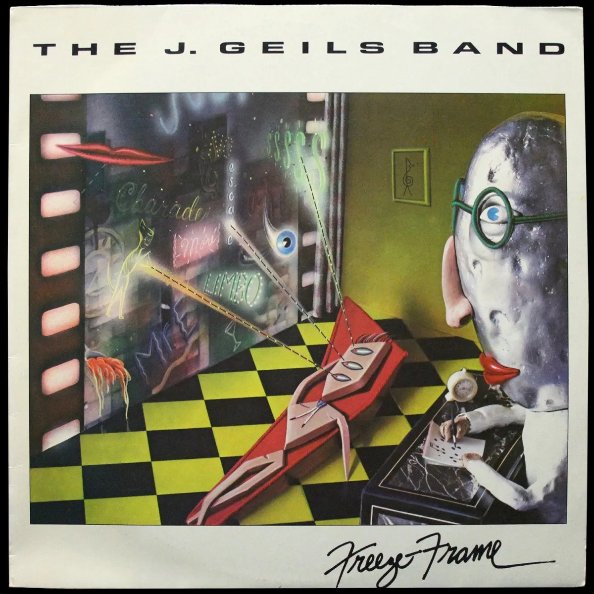 LP J. Geils Band — Freeze-Frame фото
