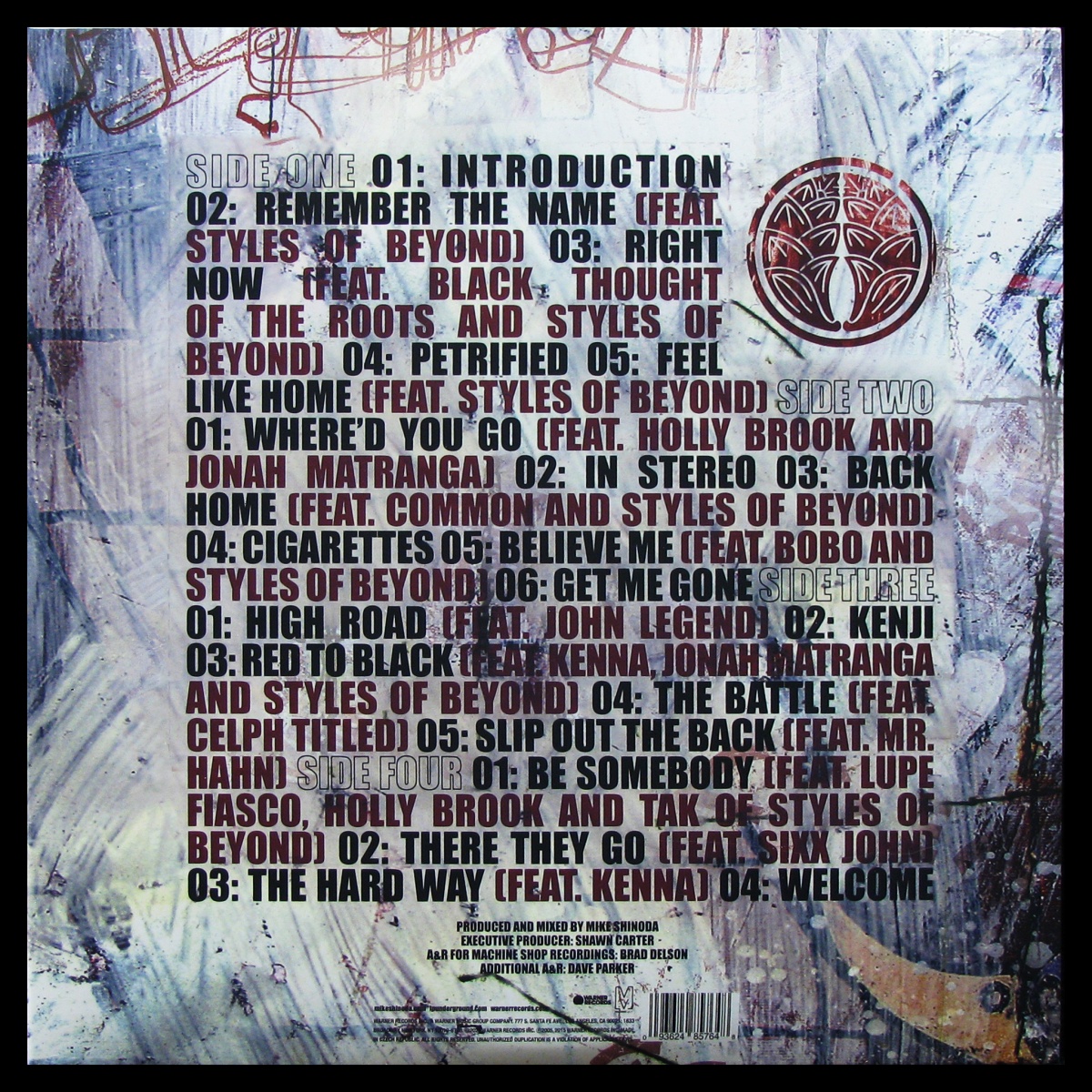 LP Fort Minor — Rising Tied (2LP,  цветной винил) фото 2