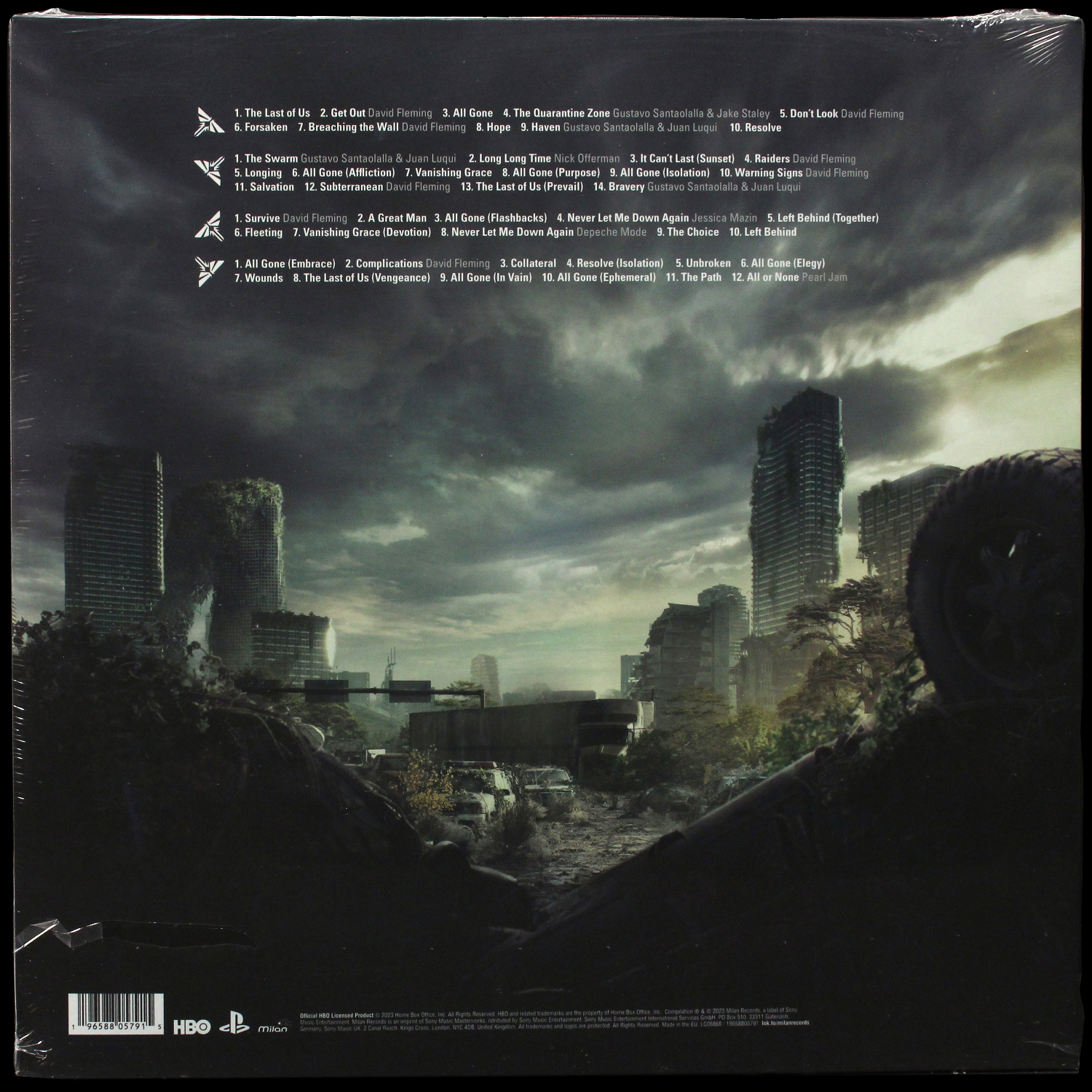 LP Gustavo Santaolalla — Last Of Us: Season 1 (2LP, цветной винил, + постер) фото 2