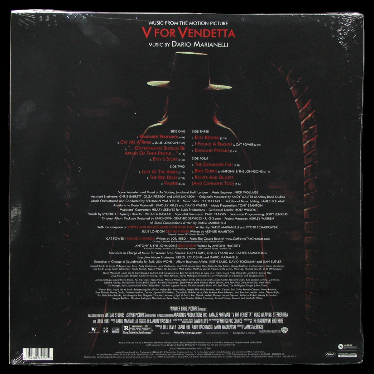 LP V/A — V For Vendetta (2LP) фото 2