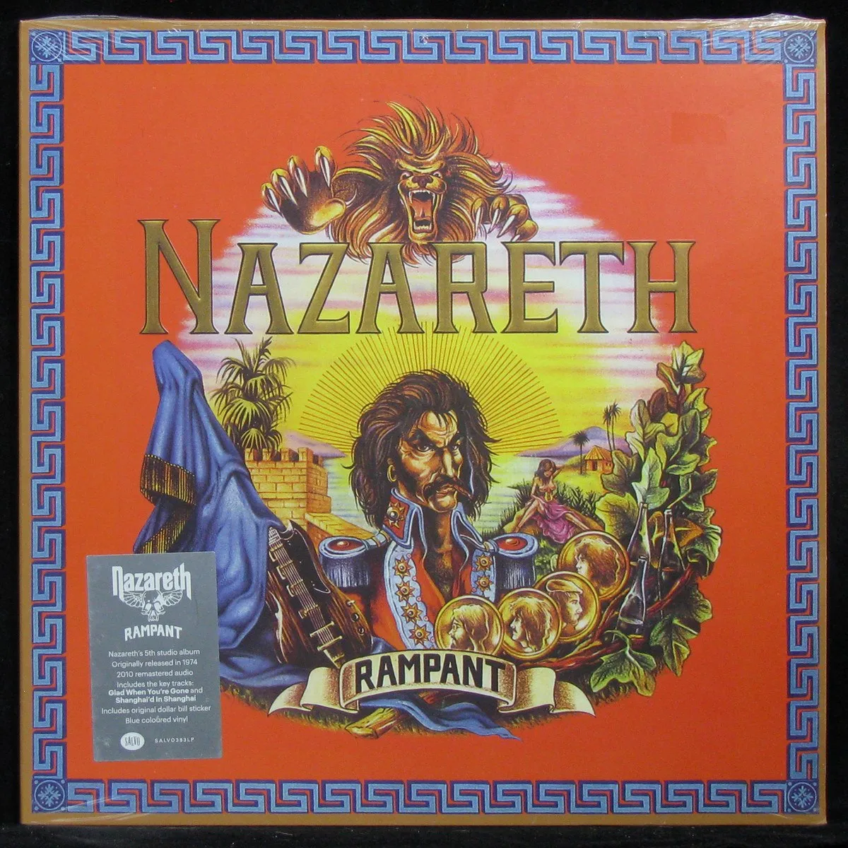 LP Nazareth — Rampant (цветной винил) фото
