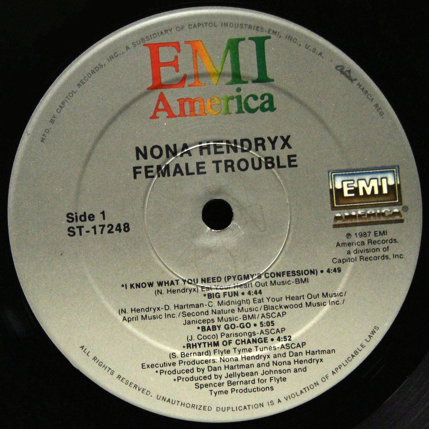 LP Nona Hendryx — Female Trouble фото 2