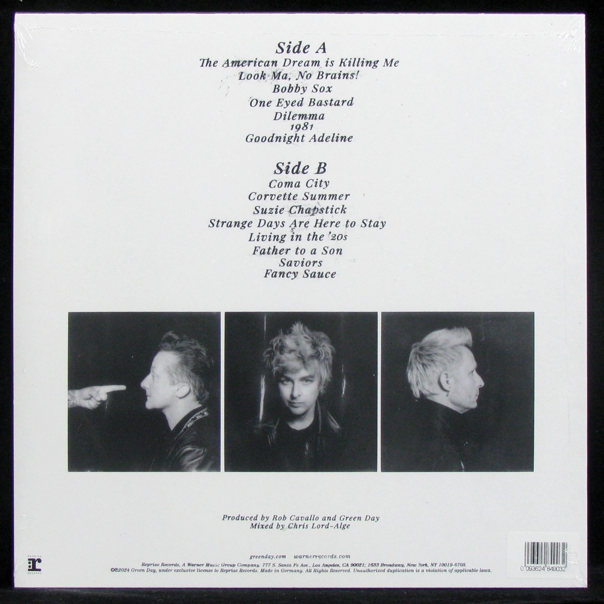 LP Green Day — Saviors (Light Rose vinyl) (+ постер) фото 2