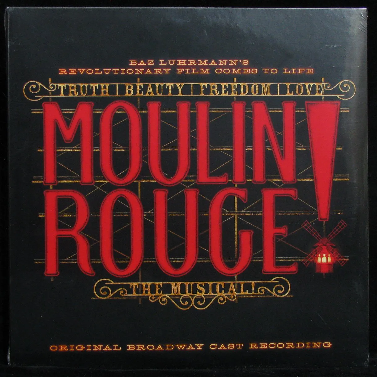 LP V/A — Moulin Rouge! The Musical (Original Broadway Cast Recording) (2LP, цветной винил) фото