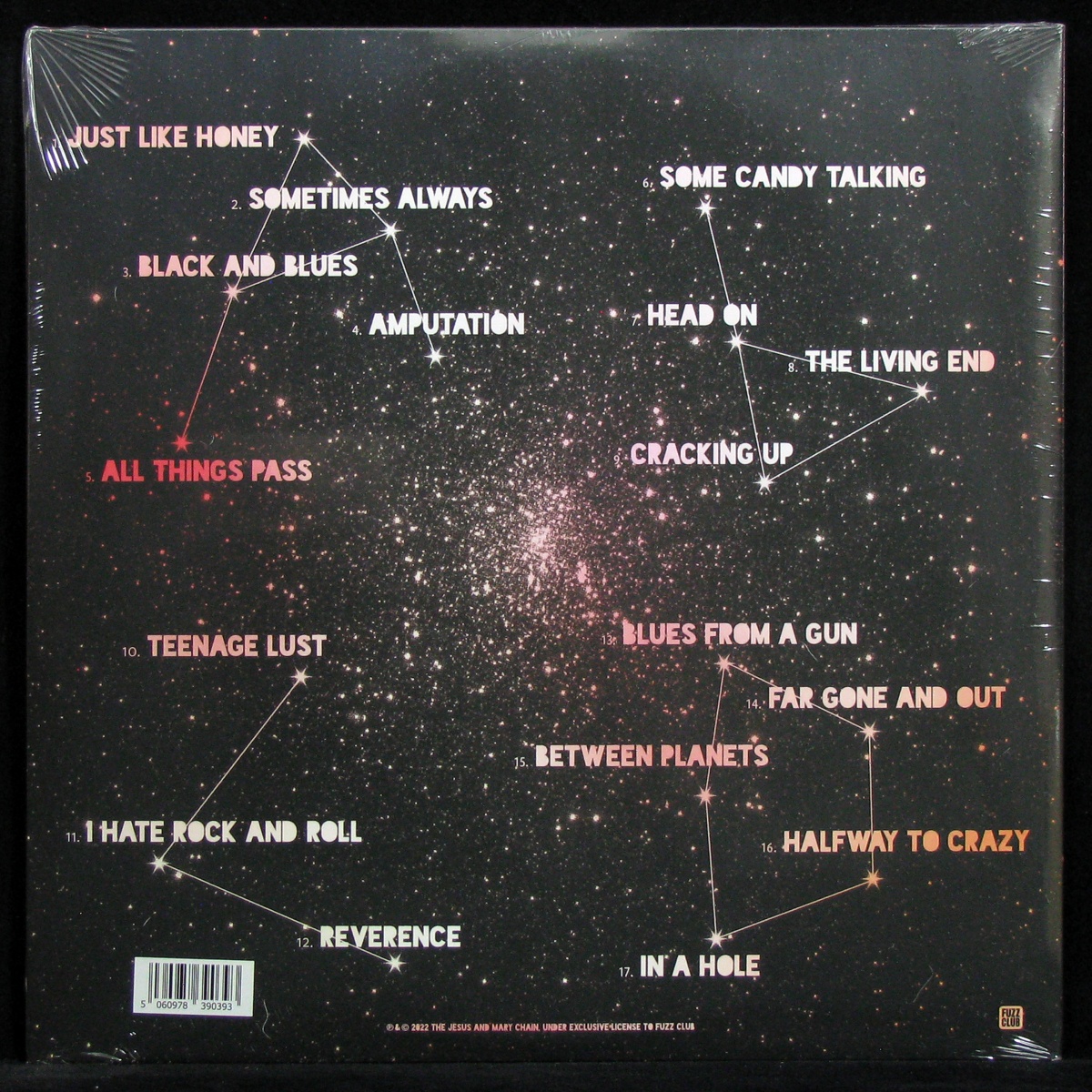 LP Jesus And Mary Chain — Sunset 666 (2LP, цветной винил) фото 2