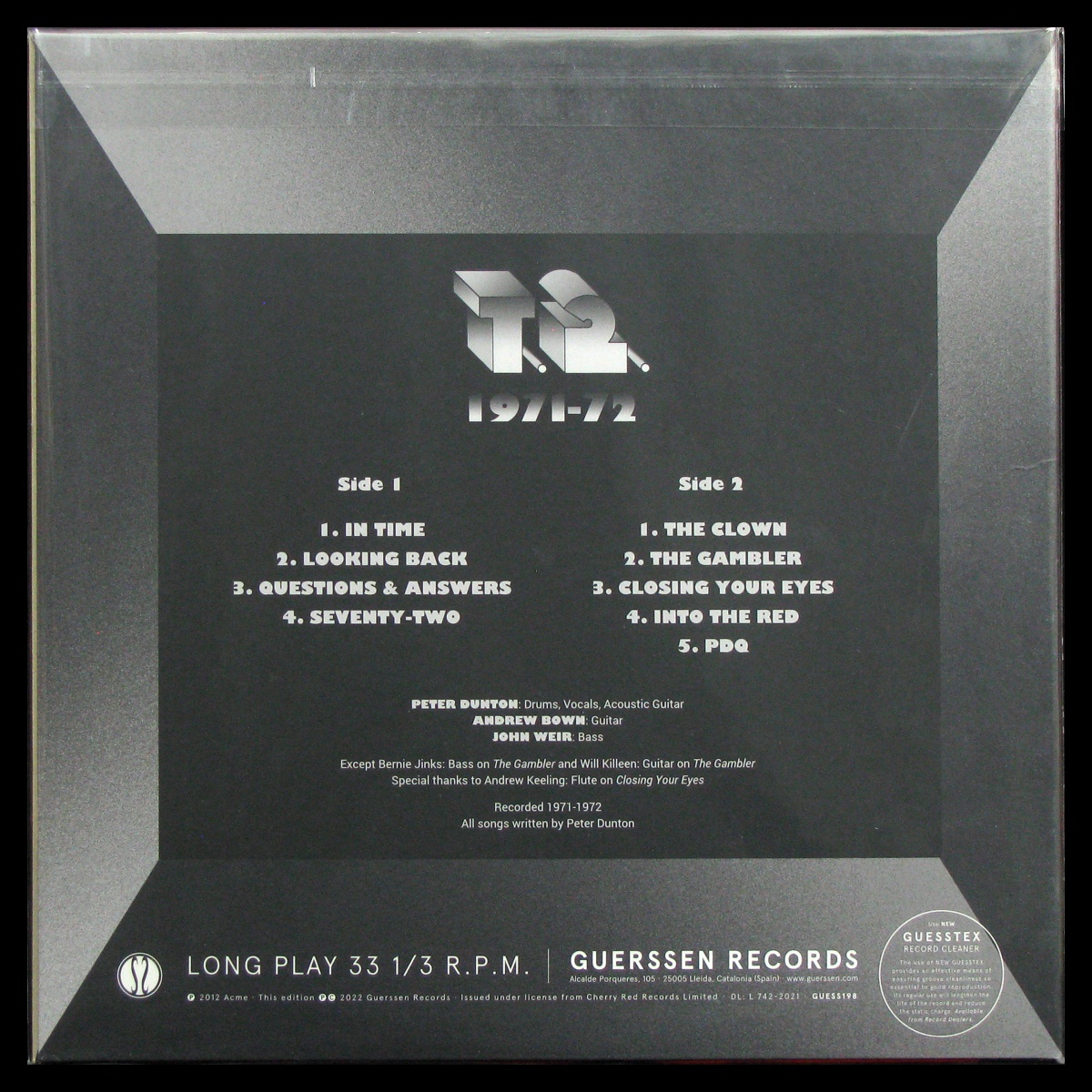 LP T2 — 1971-72 фото 2