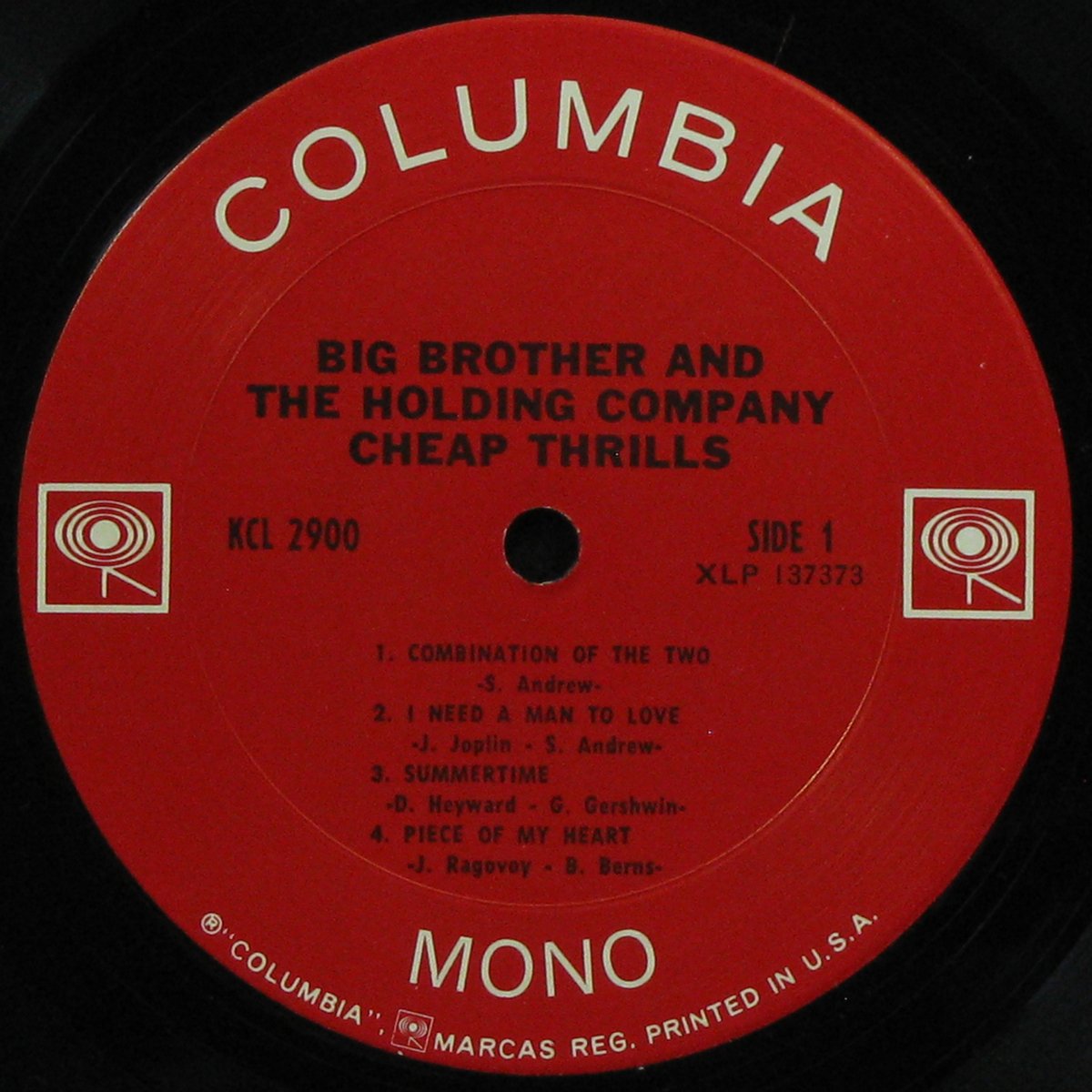 LP Big Brother & Holding Company — Cheap Thrills (mono) фото 4