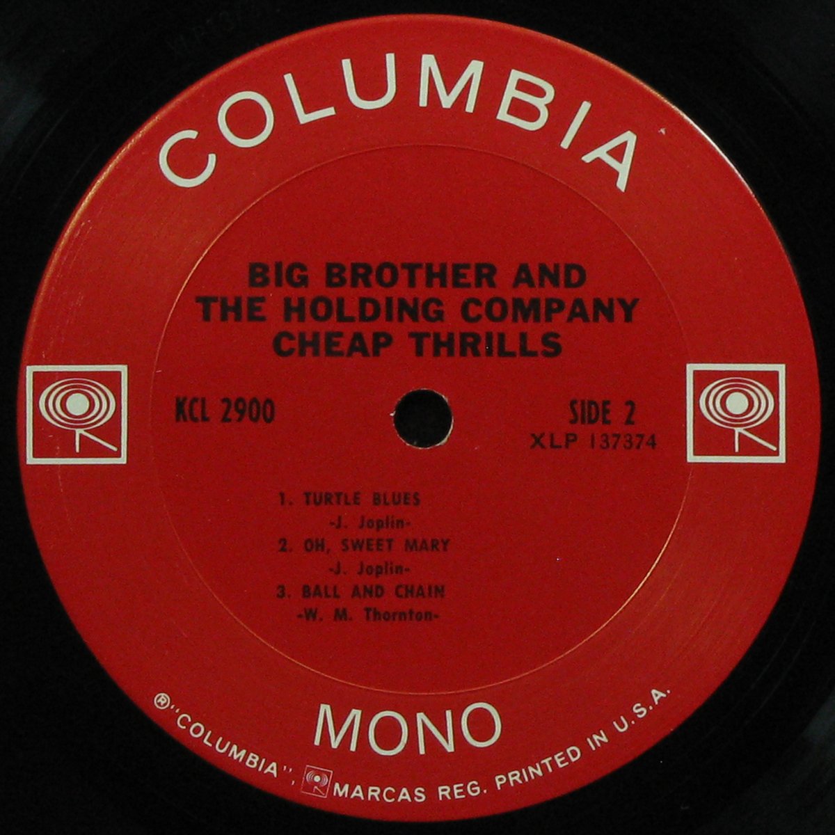 LP Big Brother & Holding Company — Cheap Thrills (mono) фото 5