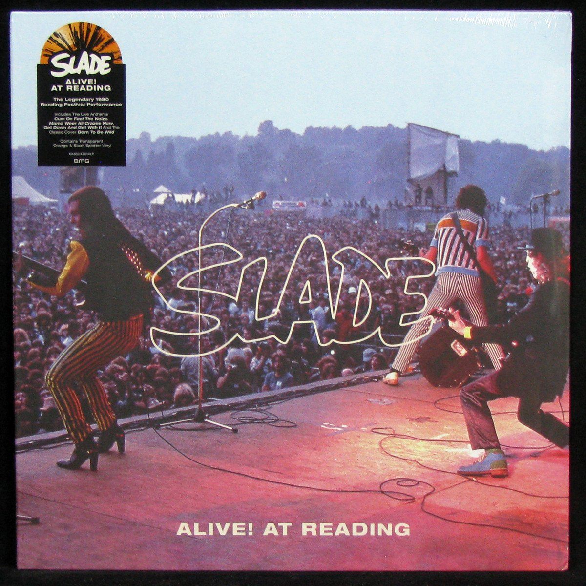 LP Slade — Alive! At Reading (coloured vinyl) фото