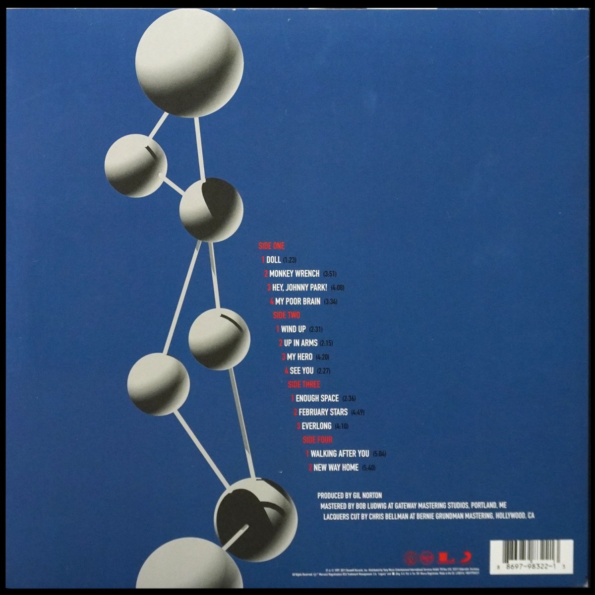 LP Foo Fighters — Colour And The Shape (2LP) фото 2