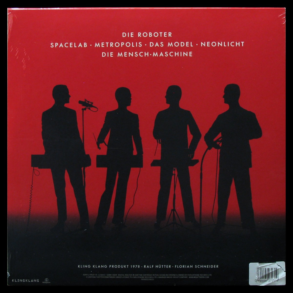LP Kraftwerk — Die Mensch Maschine (цветной винил, + буклет) фото 2