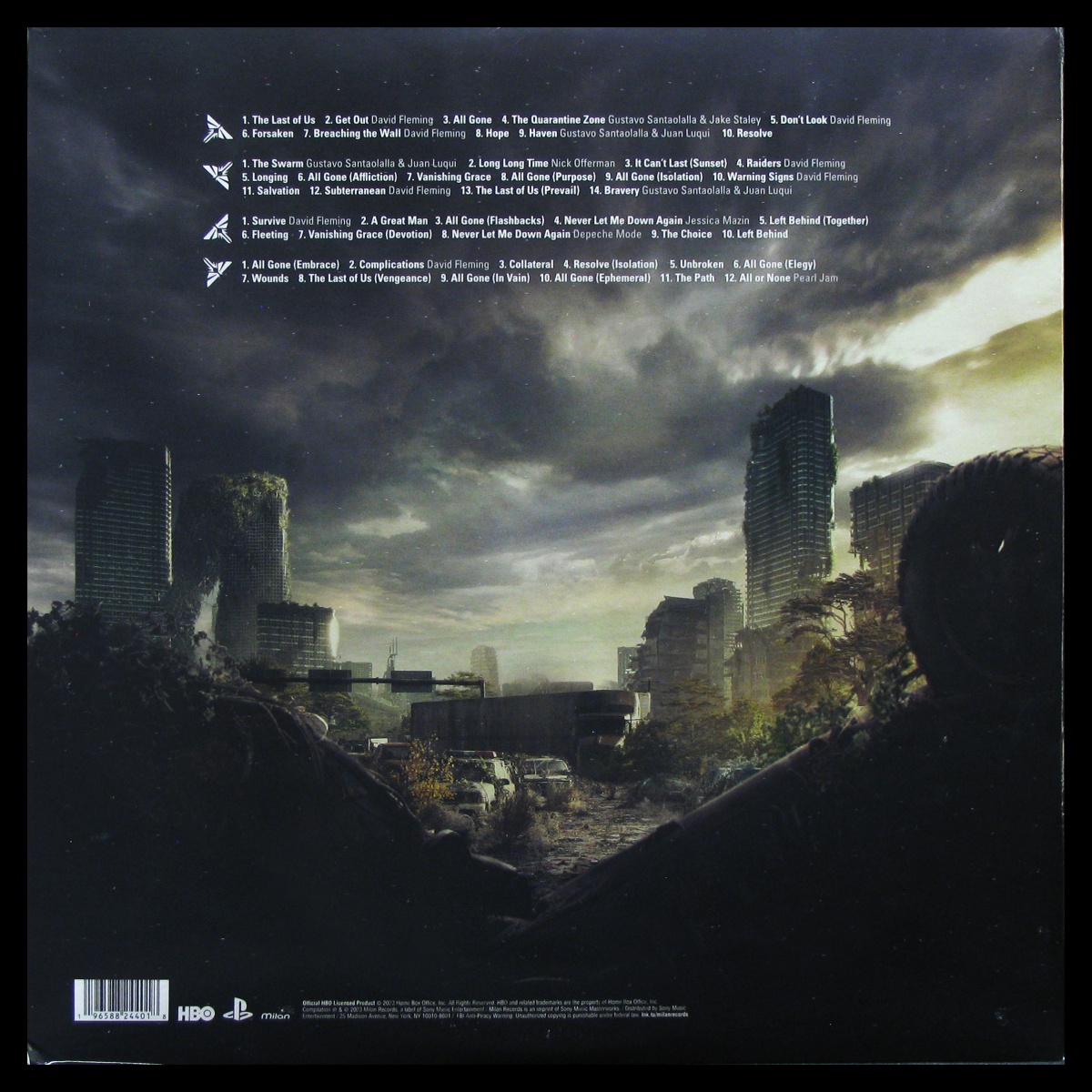 LP Gustavo Santaolalla / David Fleming — Last Of Us: Season 1 (Soundtrack From The Series) (2LP, цветной винил, + постер) фото 2