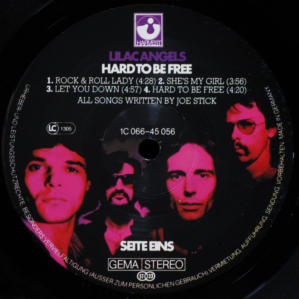 LP Lilac Angels — Hard To Be Free фото 2