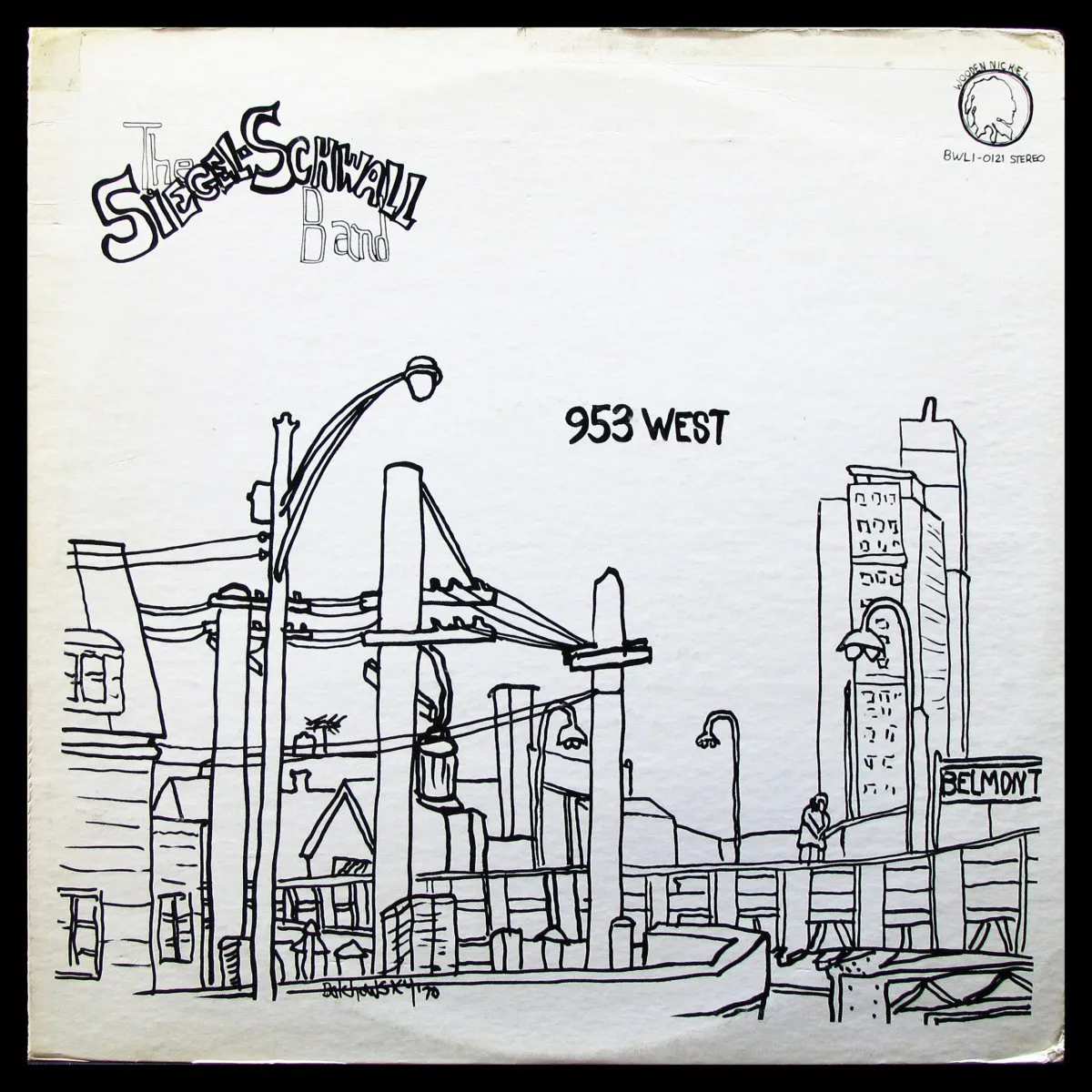 LP Siegel-Schwall Band — 953 West фото