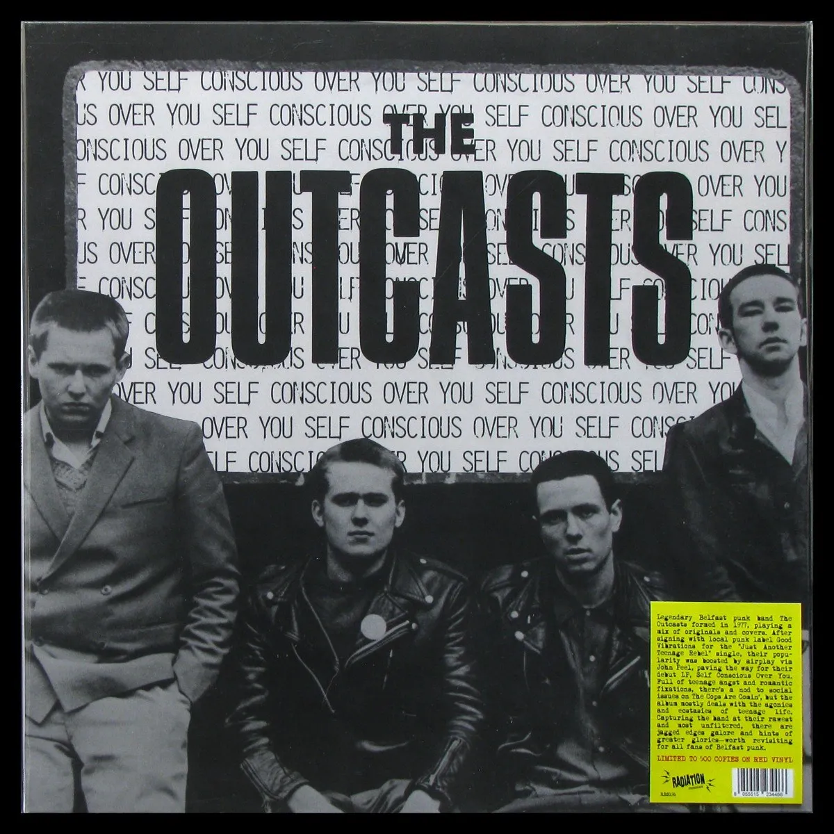 LP The Outcasts — Self Conscious Over You (цветной винил) фото