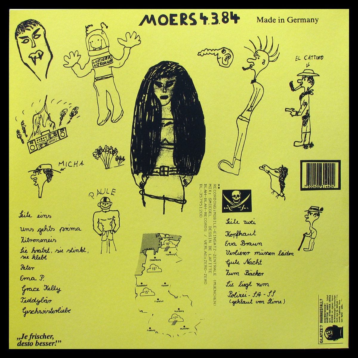 LP Die Arzte — Oder Was? Live Tour 84 фото 2