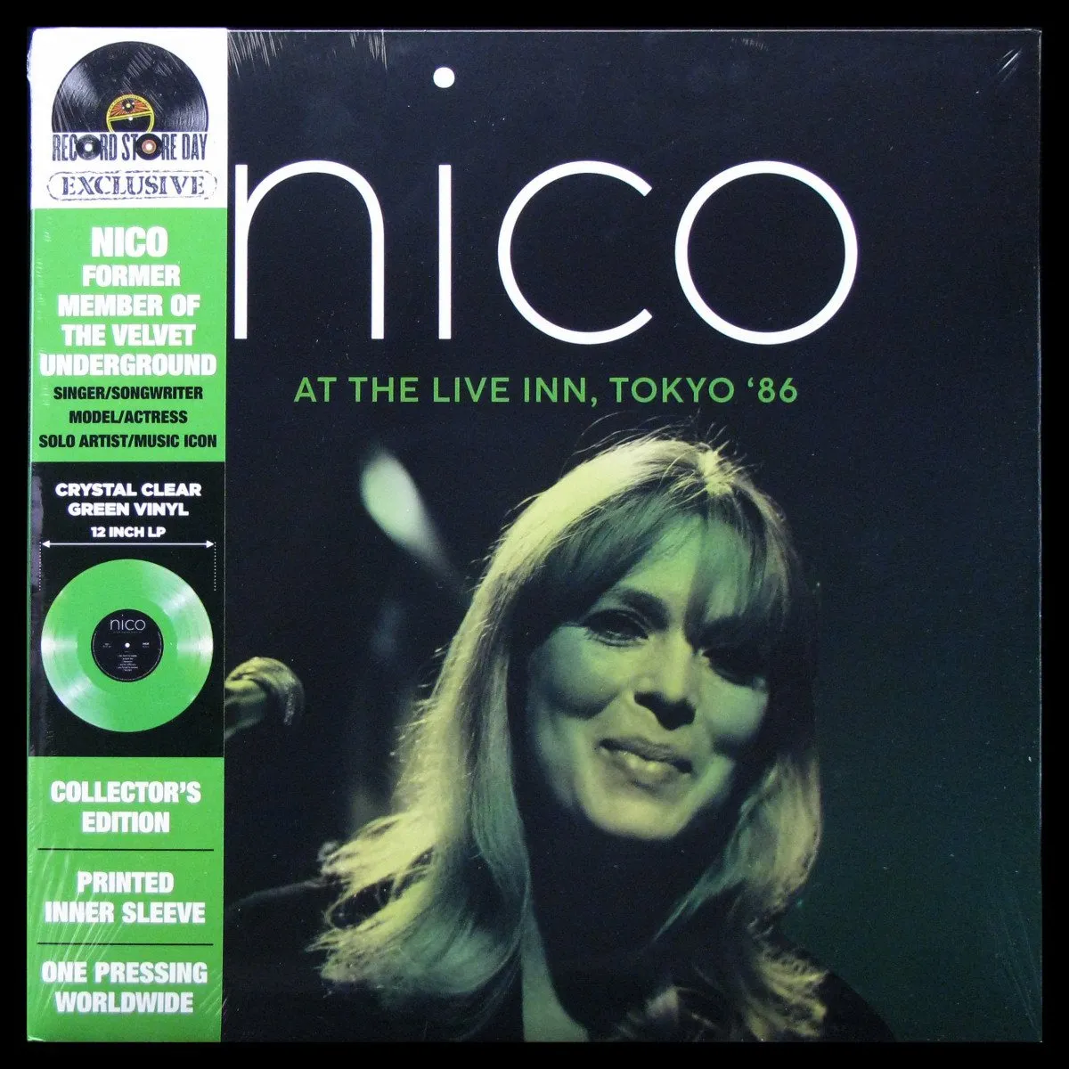 LP Nico — At The Live Inn, Tokyo '86 (цветной винил, + obi) фото